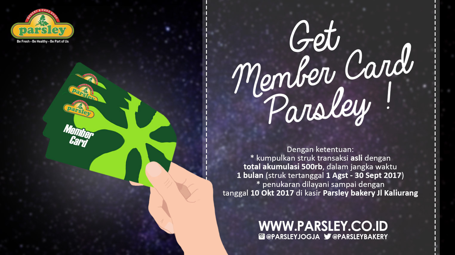 Get Member Card Parsley